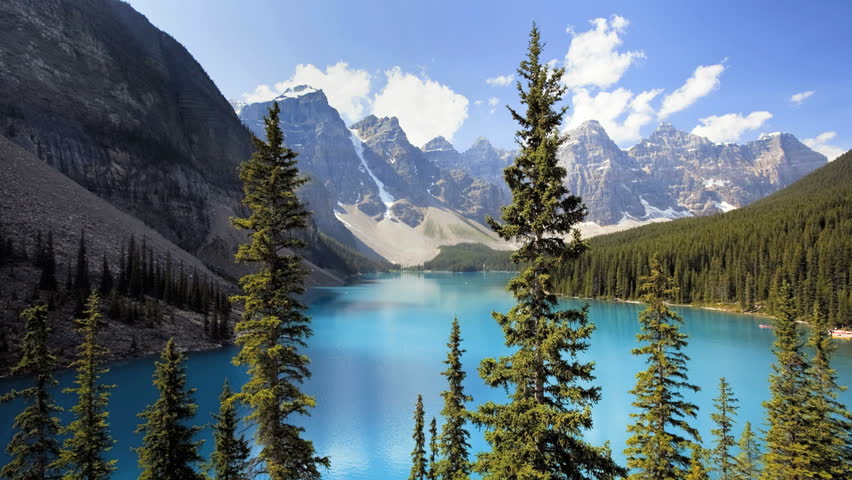 Banff National Park, Canada, Moraine Lake, time lapse