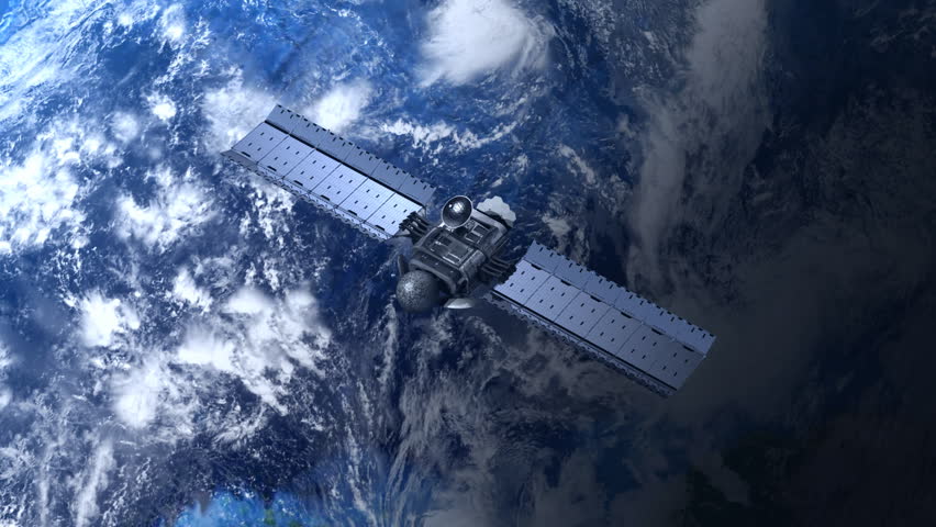 satellite is orbiting the Earth