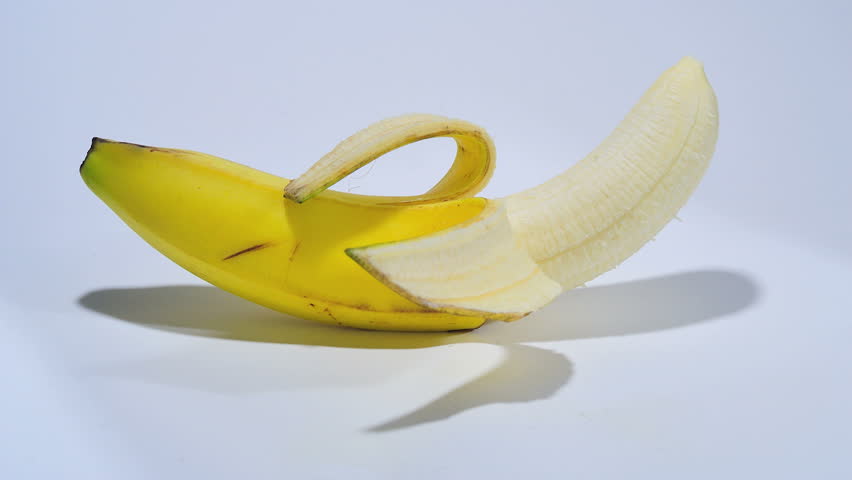 Time Lapse of Banana Rotting in Studio