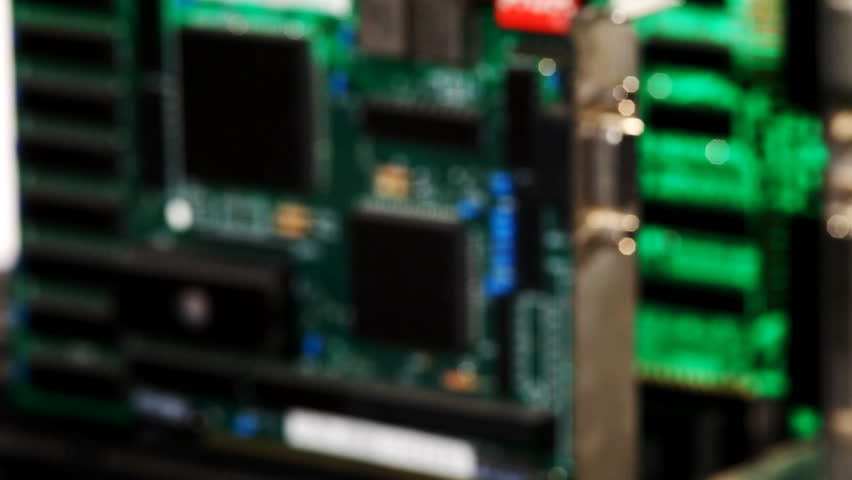 computer plate with expansion cards
