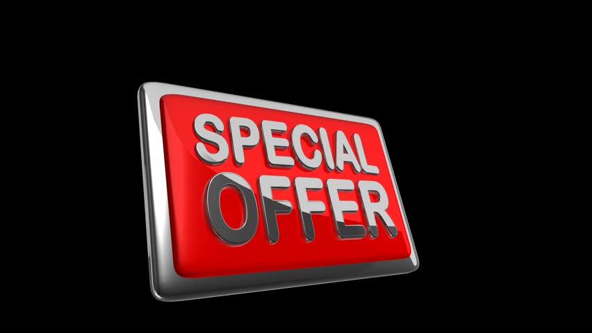 Special offer, seamless loop with alpha matte 
