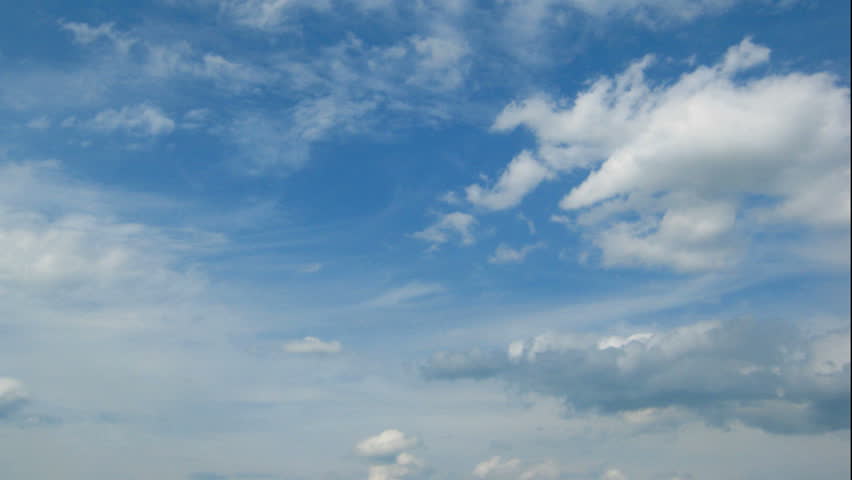 timelapse with clouds moving