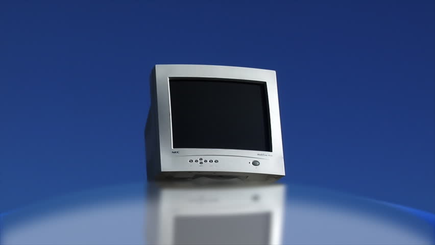 Monitor explodes as it is shot with 3 shotguns. Captured at 60p frames per second and played at 24.