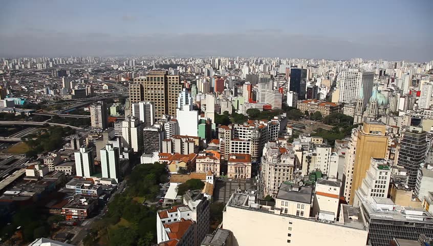 Sao Paulo Brazil skyline 