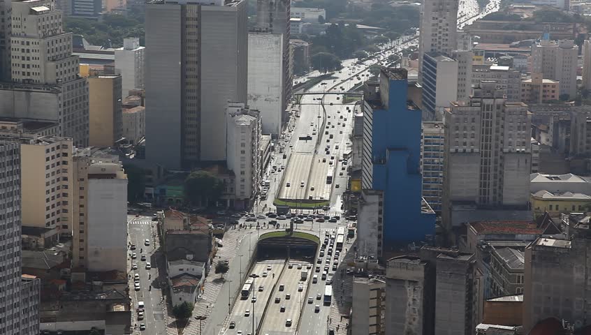 Sao Paulo Brazil skyline 