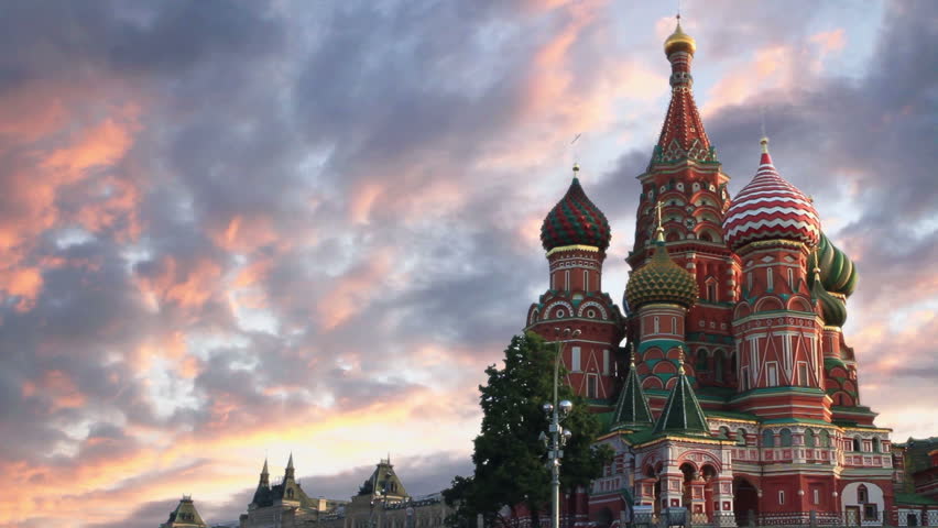 St Basil's Cathedral in Moscow.