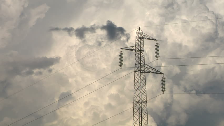 High voltage power line 