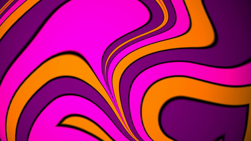 seamless looping psychedelic hippie background in HD
