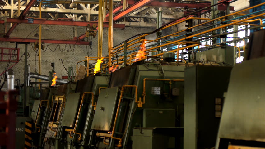 Hardening of steel parts