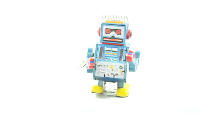 falling robot toys 