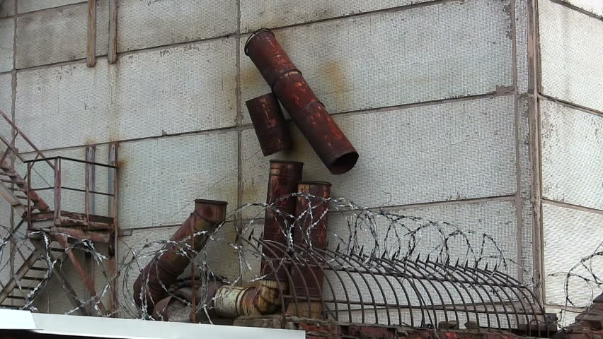 dismantling of old structures