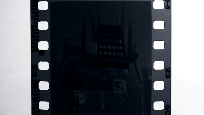 35mm film strip melting