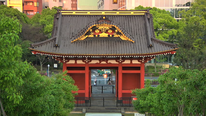 Traditional Japanese Building Tokyo Japan
