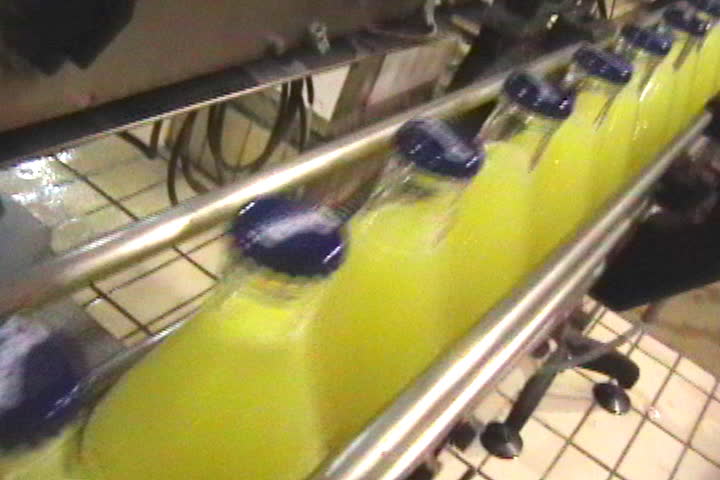 Industrial production process - beverage production
