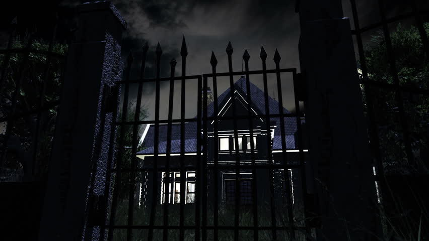 Scary House 3D animation Halloween