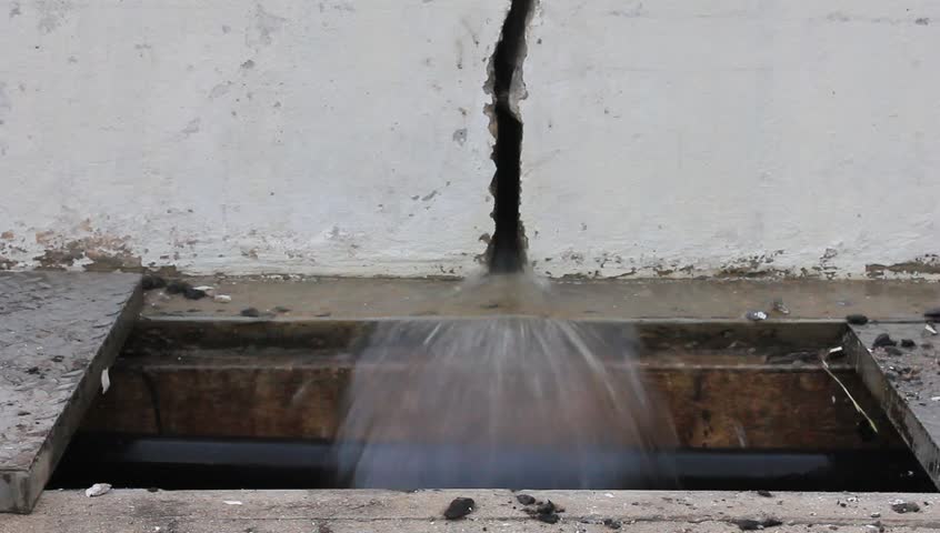 Water Flowing Down a Drain