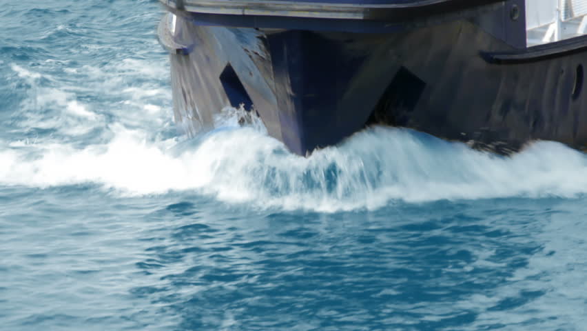 HD - Prow. part of the ship - close-up