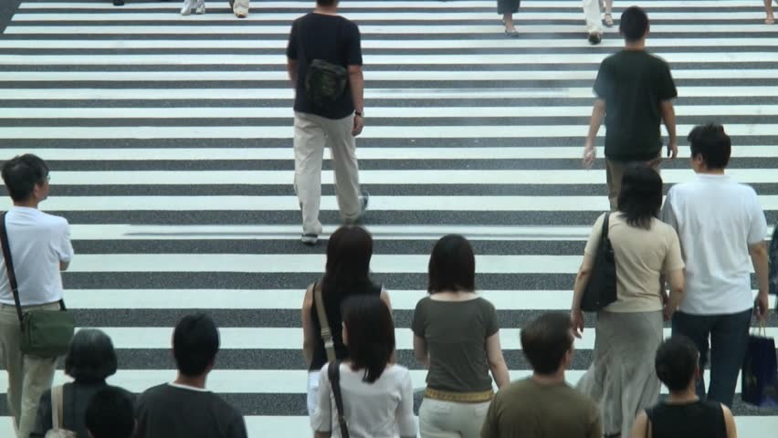 crossing time-lapse