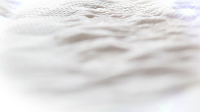 Focus shift in macro over a wet tissue