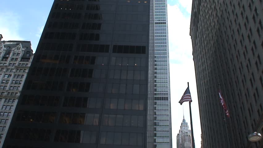 NEW YORK - CIRCA OCTOBER 2010: Skyscraper in New York City circa October 2010 in New York, NY. 