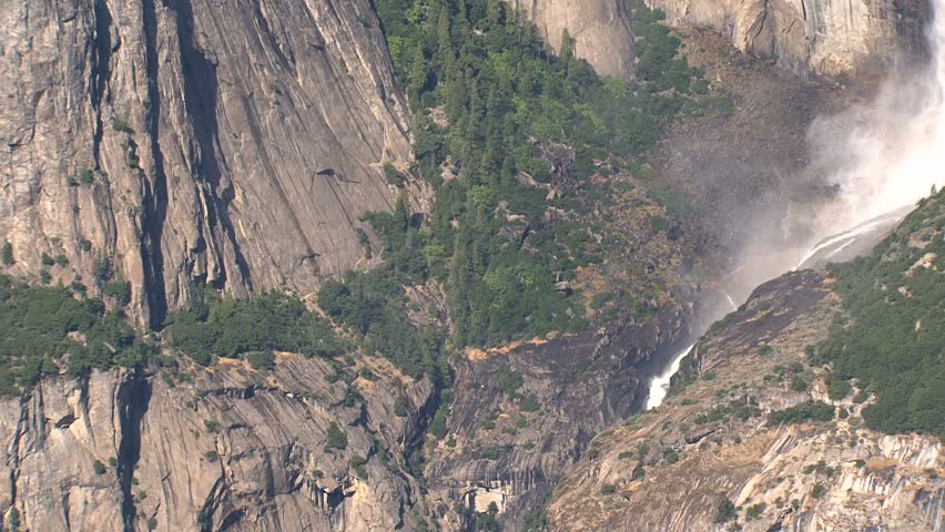 Yosemite National Park, spanning eastern portions of Tuolumne, Mariposa and Madera counties in east central California, "united states".
