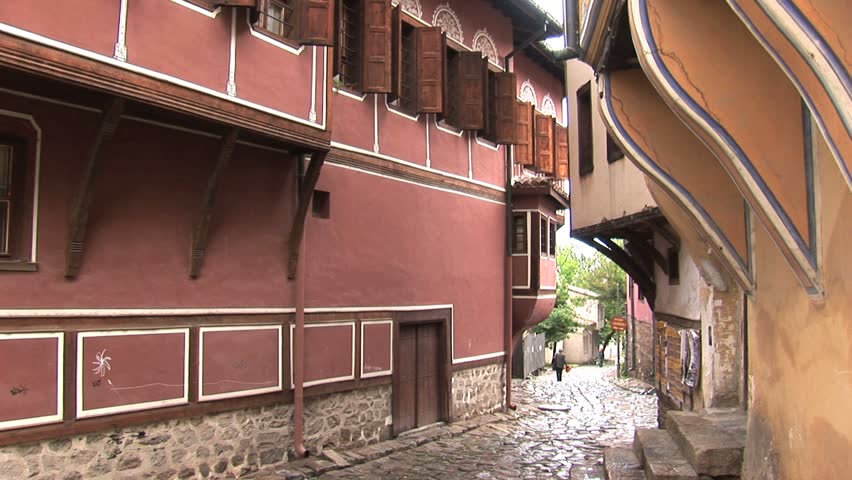 downtown plovdiv street