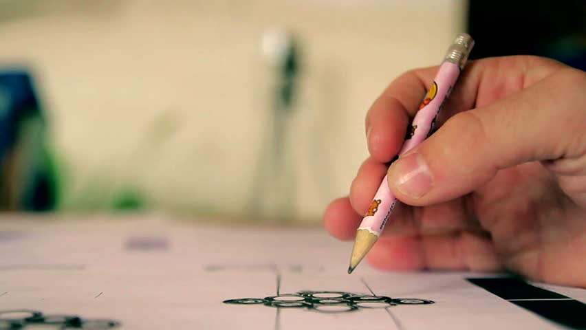 designer drawing sketch for his new jewel