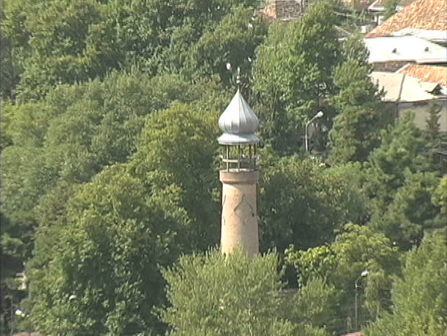 May 2010 - Azerbaijan - Minaret in Shaki