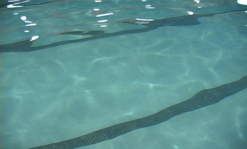 Rippling Water and lines at an olympic size swimming pool
