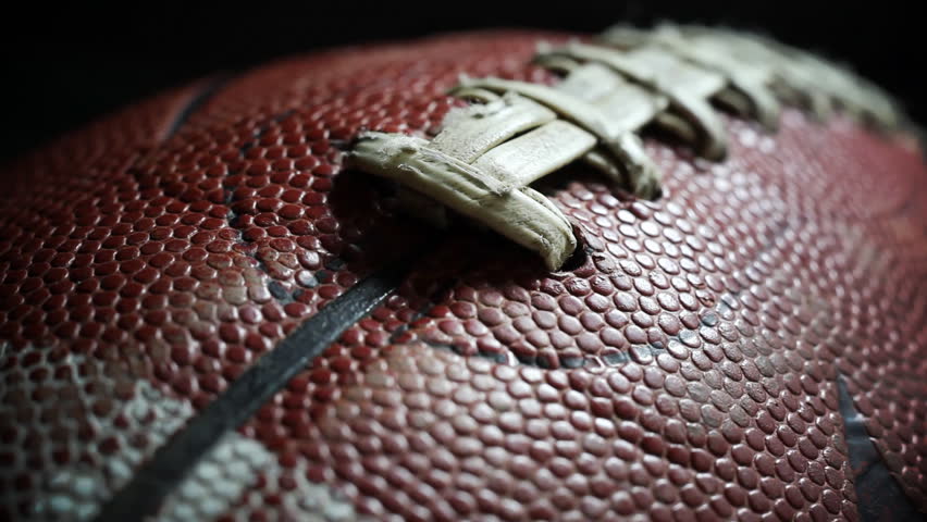 Closeup of a footbal