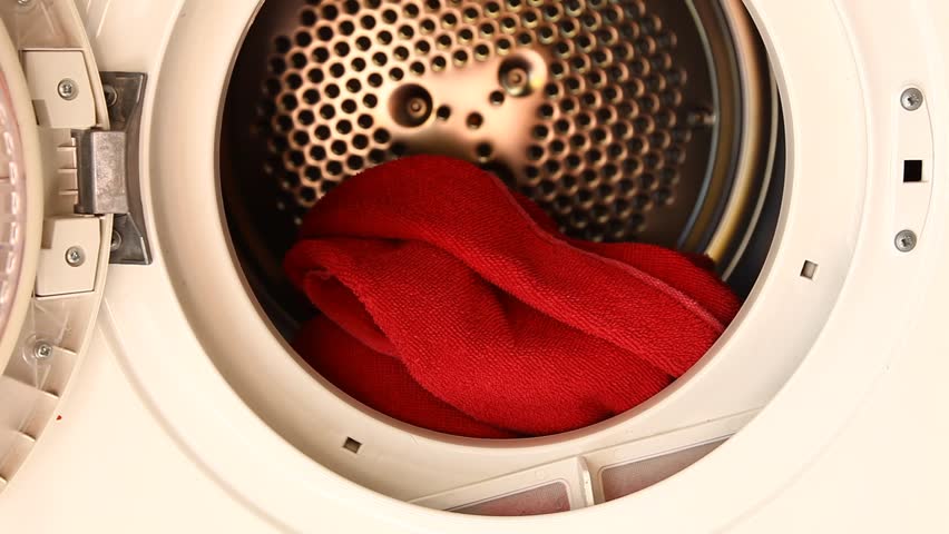 Woman doing washing