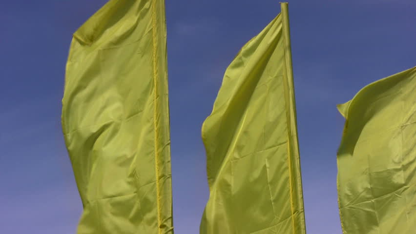 flag sky wind