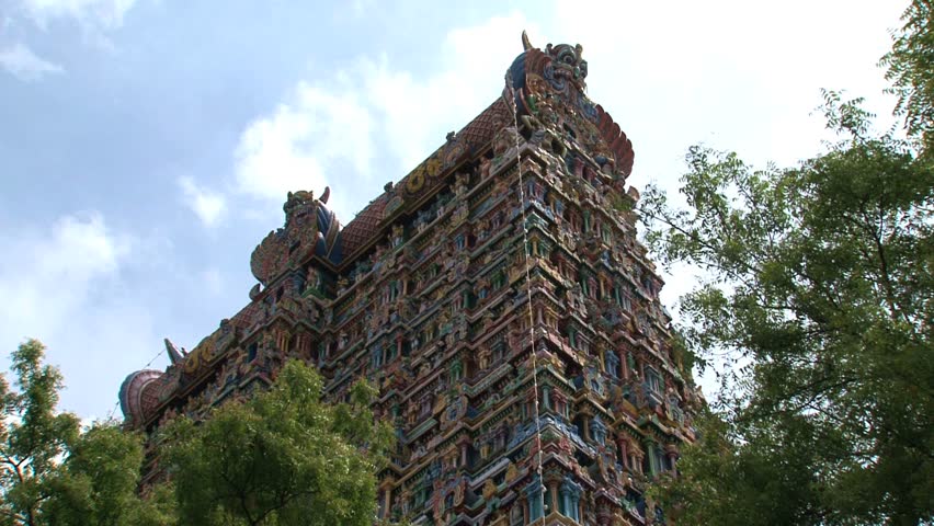 The Meenakshi Temple in Madurai, India
