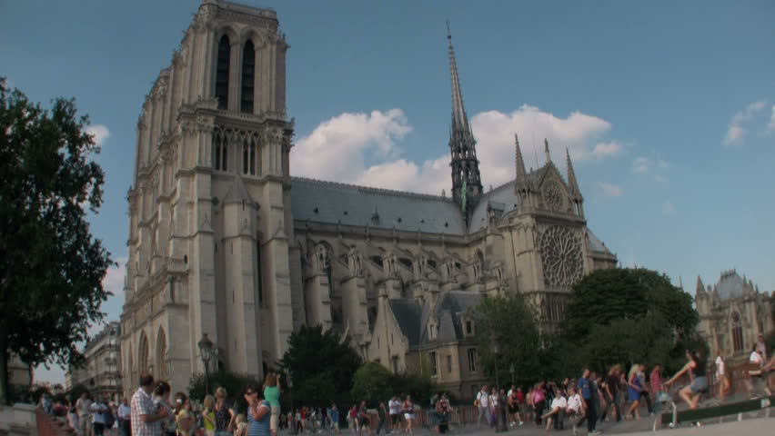 PARIS - CIRCA 2006: shot of Notre Dame circa 2006 in Paris.