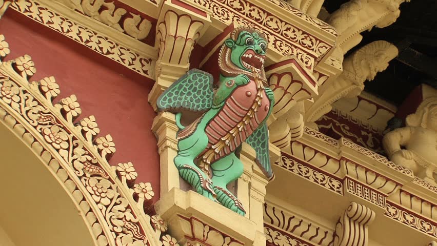 Thirumalai Naicker Palace in Madurai, India