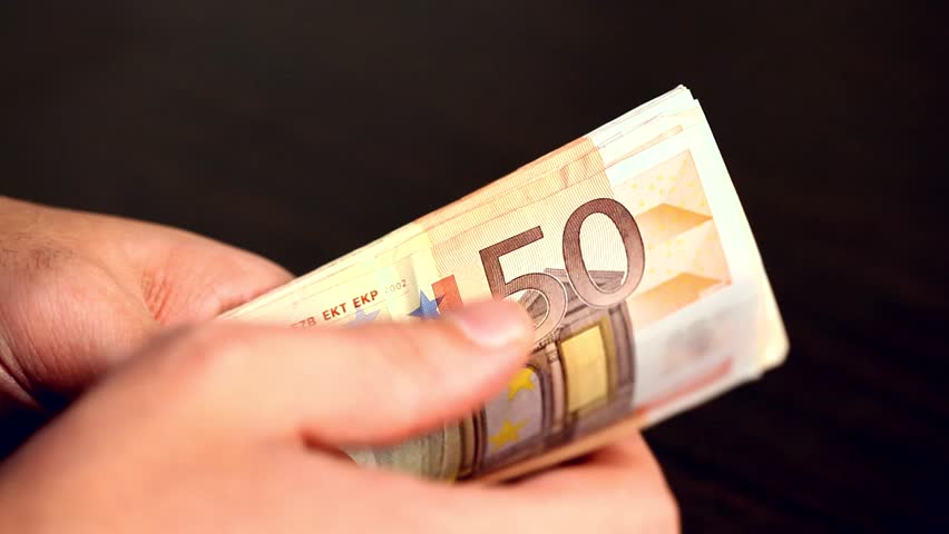 Counting out money