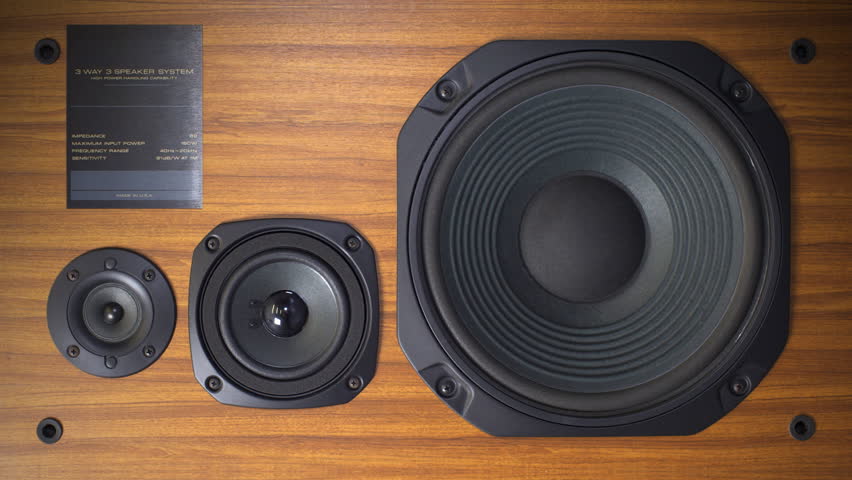 Retro Speaker - Bass Thumping
