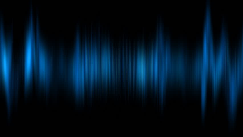 Abstract animation of digital audio histogram