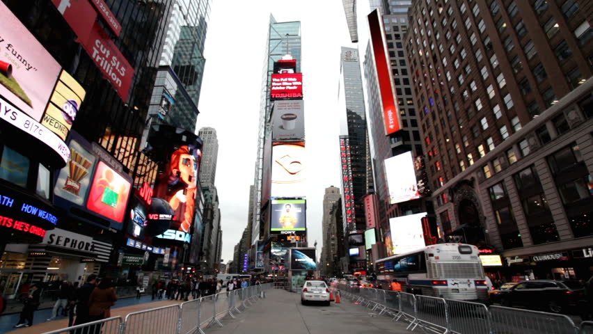 NEW YORK CITY, NY - NOVEMBER 25: Times Square during the week of Thanksgiving on November 25, 2011 in New York City, New York. 