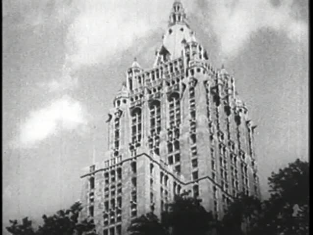 Montage - Manhattan skyscrapers, 1930s