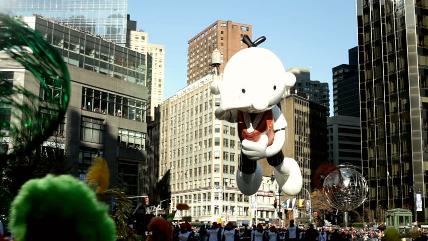 NEW YORK CITY, NY - NOVEMBER 24: Diary of a Wimpy Kid Balloon in the Macy's 85th Annual Thanksgiving Day Parade on November 24, 2011 in New York City, New York. 