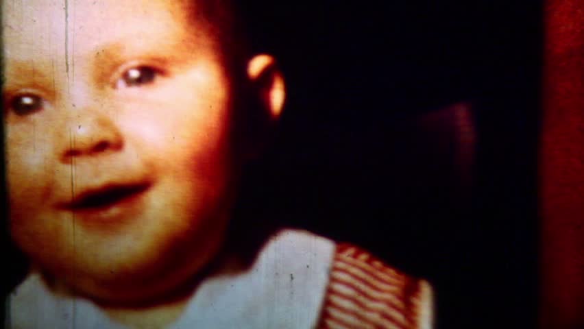 Child close-up- Vintage Film 
