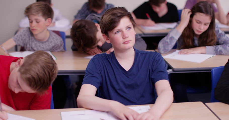girl daydreaming in class stock footage video 11679128 daydreaming in class