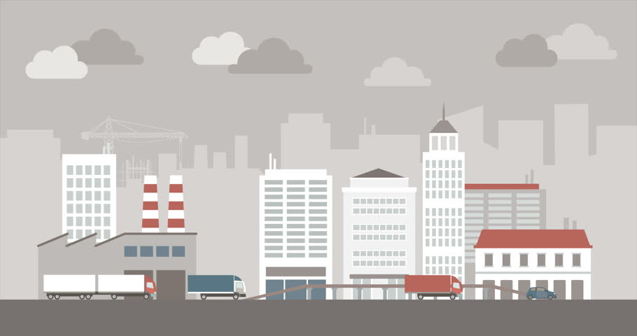 City   smog animation-ის სურათის შედეგი