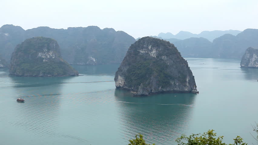 Ha Long Bay (Descending Dragon Bay), Vietnam, UNESCO World Heritage Site, Boats