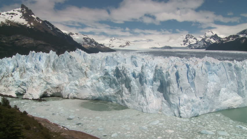 "Perito Moreno" glacier, El Calafate, Argentina. Sequence 