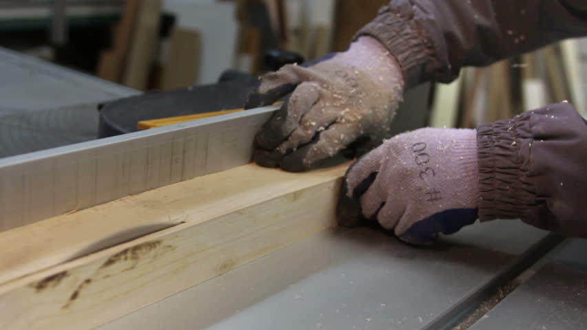 carpentry work slow motion