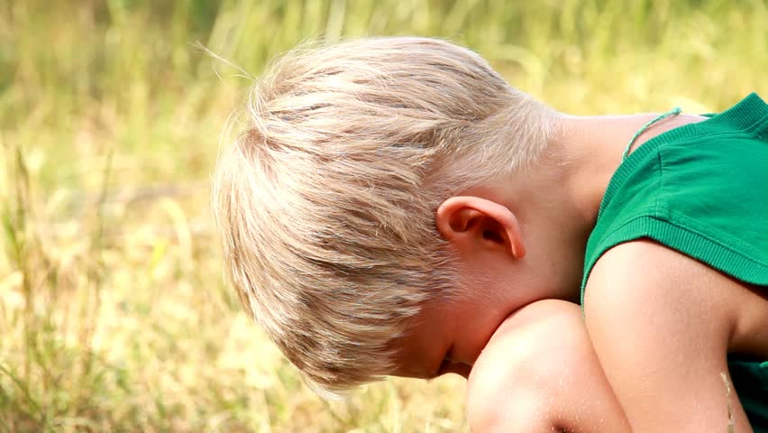 Boy in solitude