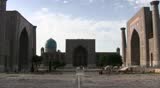 The Registan in Samarkand, Uzbekistan; a UNESCO world heritage site