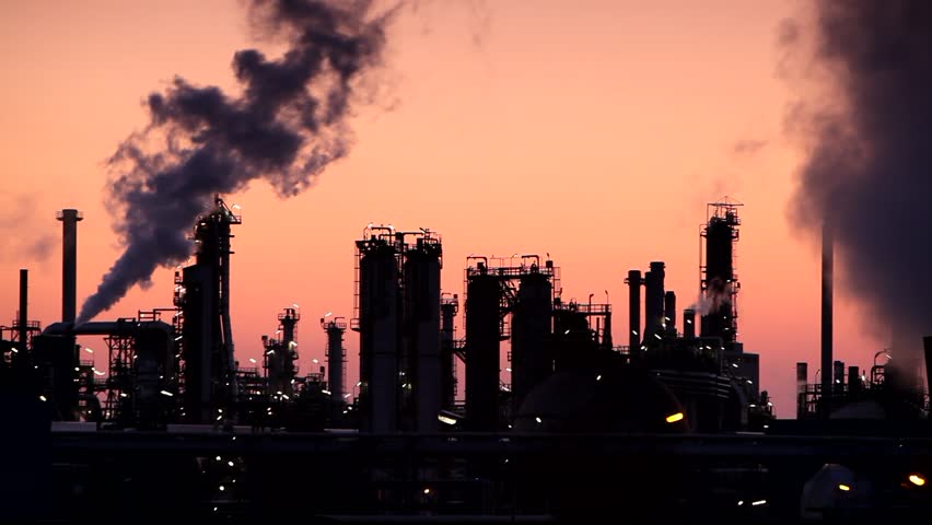 Global warming - smokestack